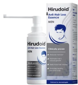รูปภาพของ Hirudoid Anti Hair loss essence Men 80 ml ฮีรูดอยด์ แอนตี้ แฮร์ลอส เอสเซนส์ สูตรสำหรับผู้ชาย